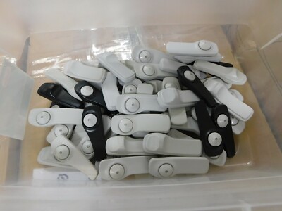 Lot 50 Sensormatic Supertag EAS Anti-Theft Security Tags with Pins 
