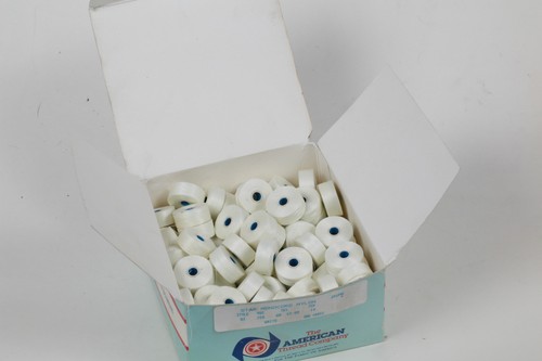 American Thread Co White Monocord Nylon Wound Bobbin Size MS 130 Pc. 250 yards - Picture 3 of 4
