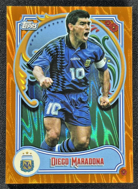 トレーディングカード 2023 Topps Argentina マラドーナ /15 希少