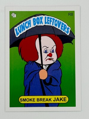 SSFC Series 7 Lunch Box Leftovers #R8 Smoke Break Jake Redemption Card￼