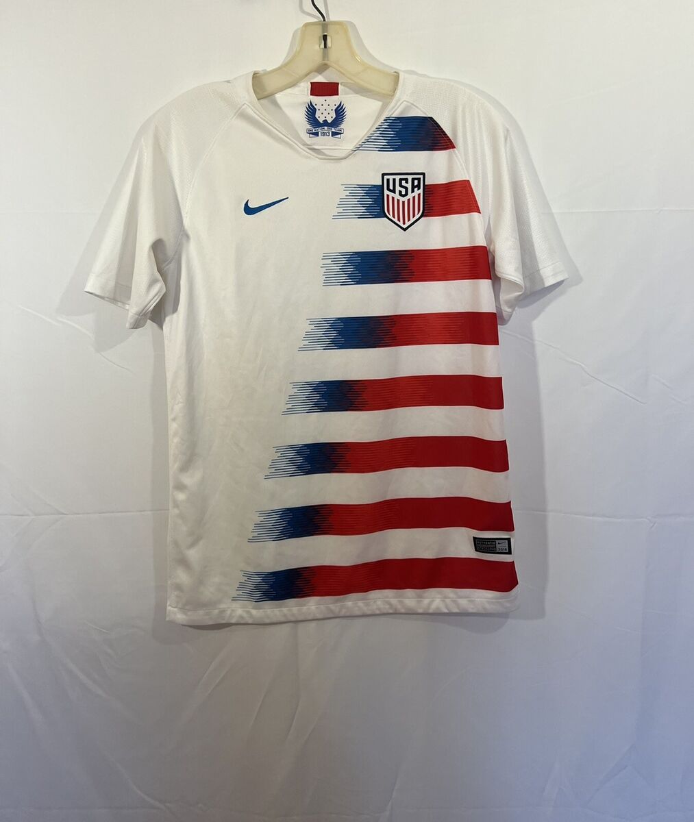 Nike Team USA Home Soccer Jersey 2018-2019 Size Youth XL | eBay Nike Team USA Home Soccer Jersey 2018-2019 Size Youth XL | eBay