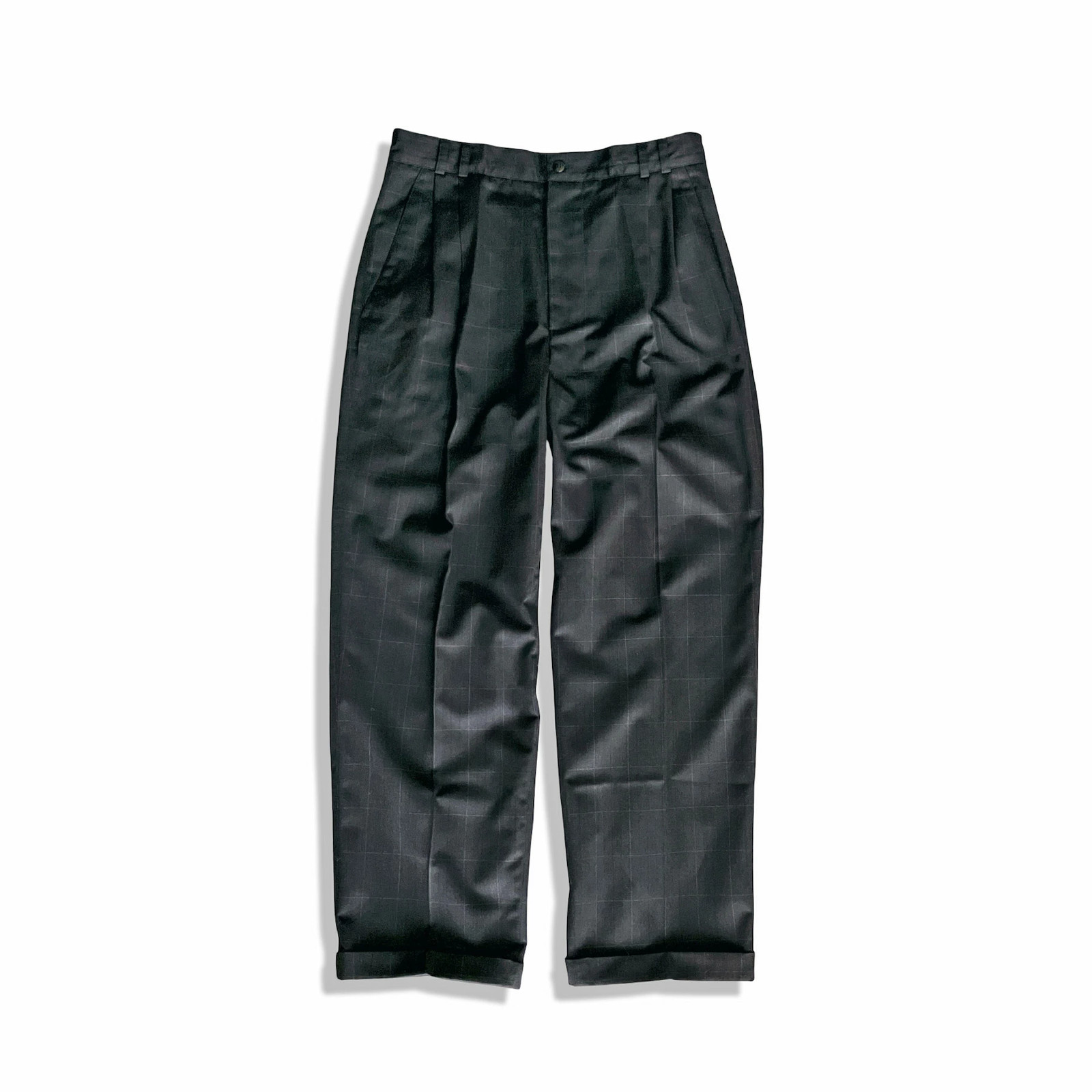 istante graph check pattern double breasted jacke… - image 7