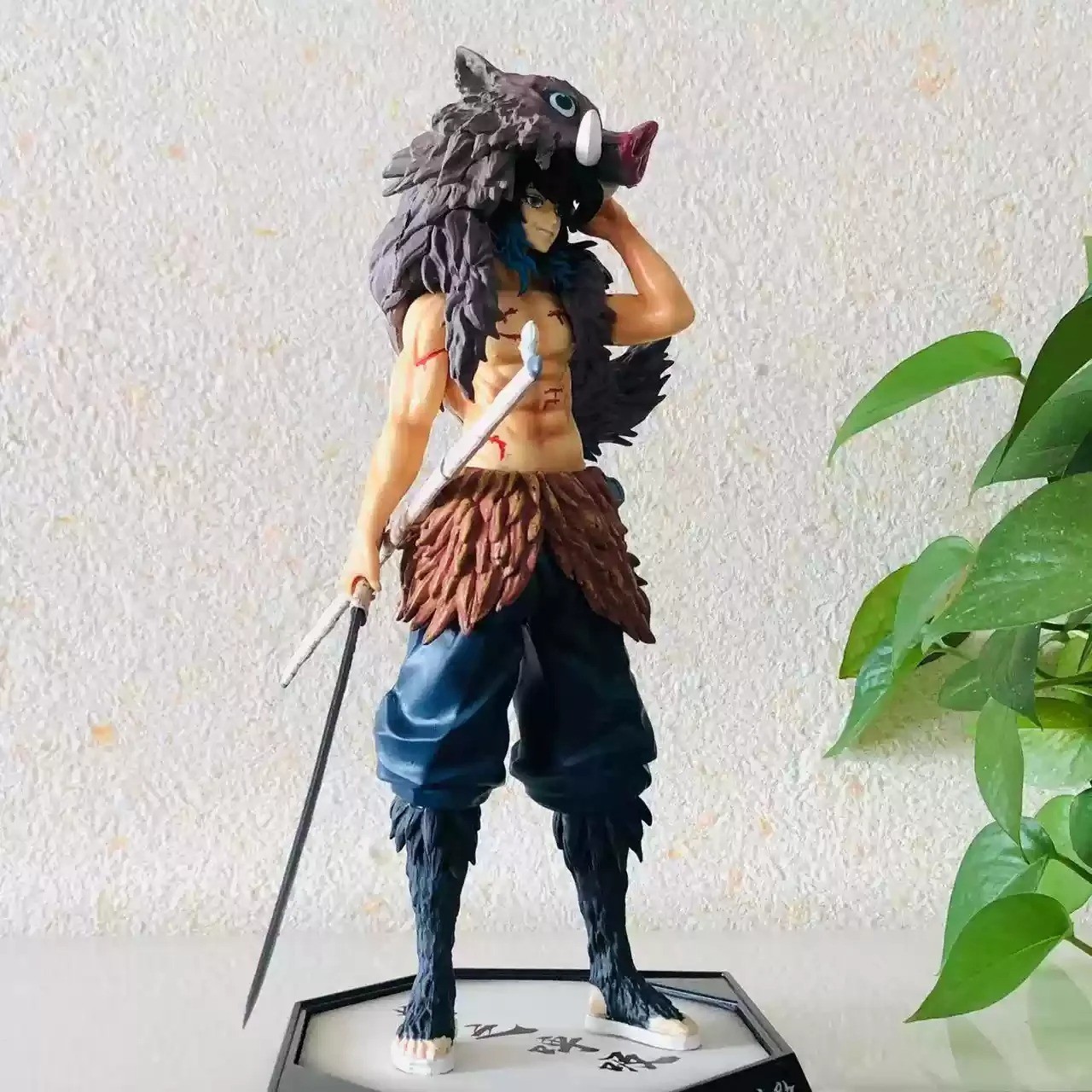 Figurine Inosuke Demon Slayer statue manga Kimetsu No Yaiba 30 cm