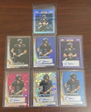 Preston Stone (9) 2026 Leaf OptiChrome Auto #/8 & Auto #/9 & Base Black #1/1