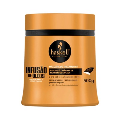Haskell - Infusao de Oleos  - Mascara 500Gr - (Oil Infusion - Mask 17.64Oz)