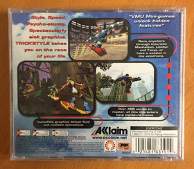 NEW sealed TRICKSTYLE Sega Dreamcast TRICK STYLE Racing ACCLAIM Criterion HOVER