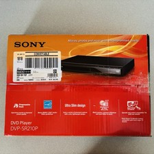 Sony Progressive Scan CD and DVD Player Brand New in Black  DVP-SR210P