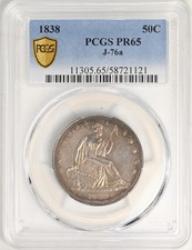 1838 P50C PCGS PR 65