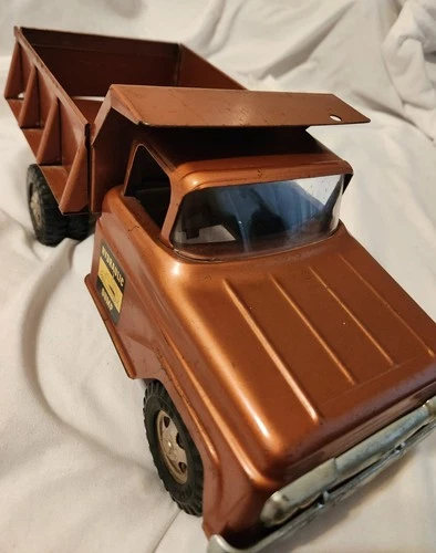 Vintage Tonka Hydraulic Bronze Dump Truck Toy Excellent condition