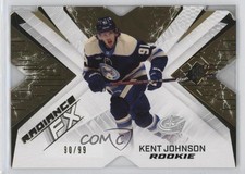 2022-23 SPx Radiance F/X Rookies Gold 90/99 Kent Johnson #RFX-71 1q2