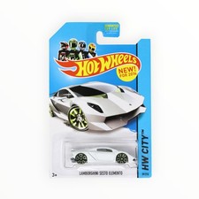 Hot Wheels Lamborghini Sesto Elemento 39/250 - White - 2014 Mainline A