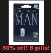 8 Male enhancement Pills Performer Man Pills Sexual Stamina Libido Enhancer