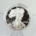 1997 P Proof American Silver Eagle 1 oz .999 Coin Capsule Only