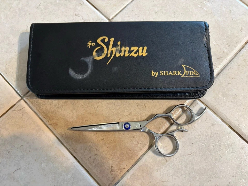 Shark Fin Professional Cosmology Hair Cutting Shears and Tools  - Image 2 of 4