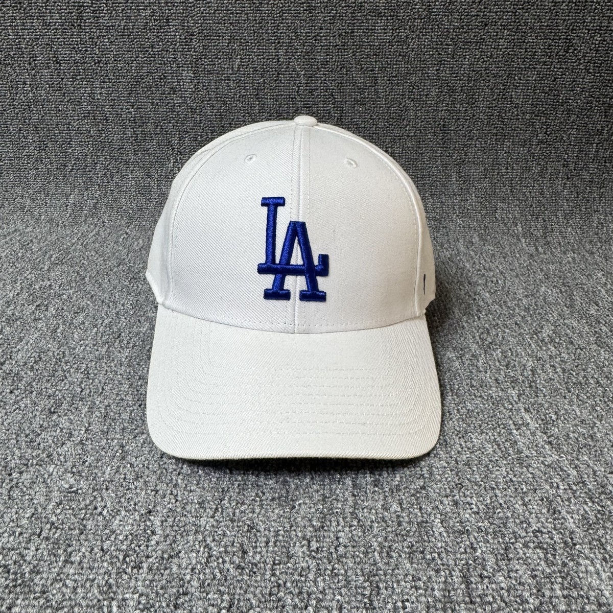 47 Brand Los Angeles Dodgers Dad Hat Strapback White OSFA Cap