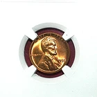 1955 LINCOLN WHEAT CENT NGC MS 66 RD  Inv#P552-239