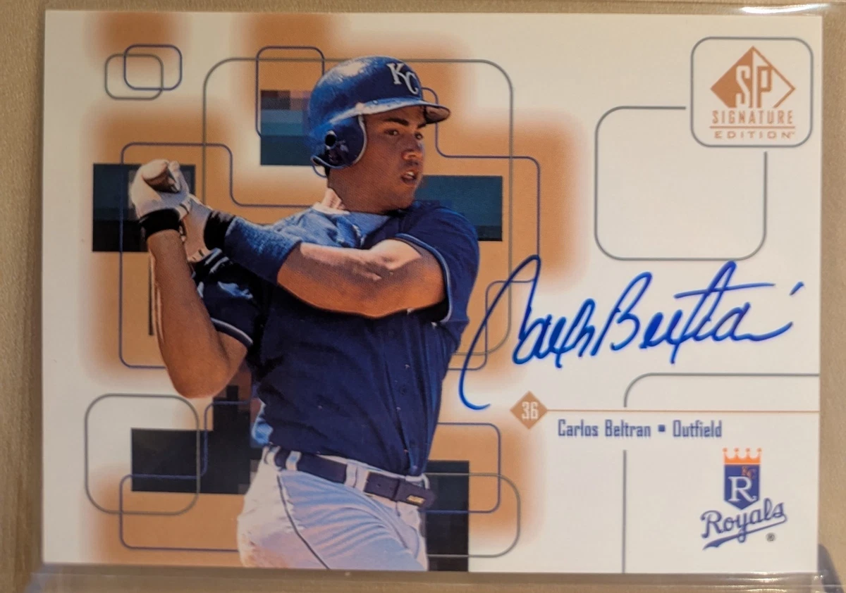 Carlos Beltran Autographed Baseball Trading Cards for sale | eBay
