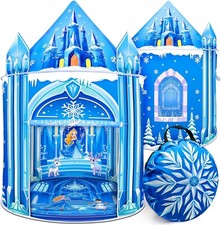Princess Play Tent,Kids Toys for Girls,Ice Castle Kids Tent Indoor and Outdoor,