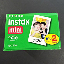 Fujifilm Instax Mini Color Instant Film ISO 800 20 Photos 2-Pack 2K08401