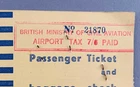 UK 7/6 Airport Tax Paid Morton Air Services Airline Ticket Departure Fee Revenue