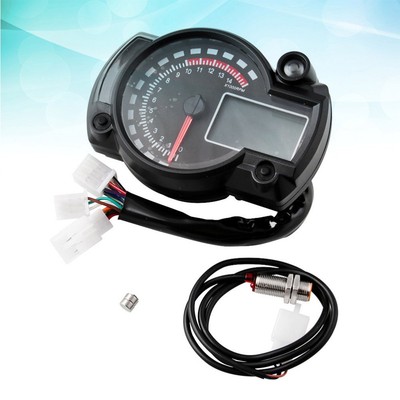  Motorrad-Instrument Tacho Für Fahrrad Universal-Motorrad-Geschwindigkeitsmesser