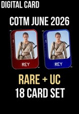 COTM CHARACTER OF MONTH REY RARE+UC SET JUNE ...