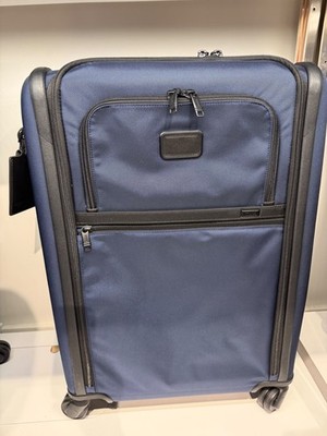 NEW Tumi ALPHA 26  SHORT TRIP Expandable 4 Wheel Packing Case - NAVY BLUE