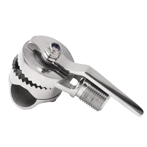 Car Marine VHF Antenna Mount 316 Stainless Steel Adjustable Ratchet Mount For - Zdjęcie 8 z 12