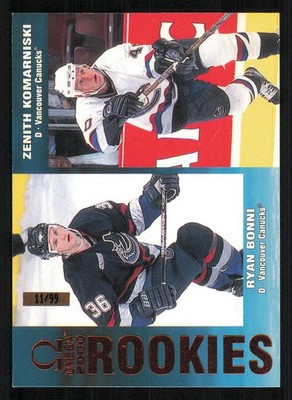 1999-00 Pacific Omega Copper #238 R.Bonni/Z.Komarniski /99