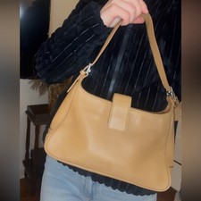 Coach Beige Shoulder Bag