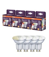 LED Leuchtmittel GU10 4Er Set 2700 K 350 Lm Smart Dimmbar Spot Lampe Osram