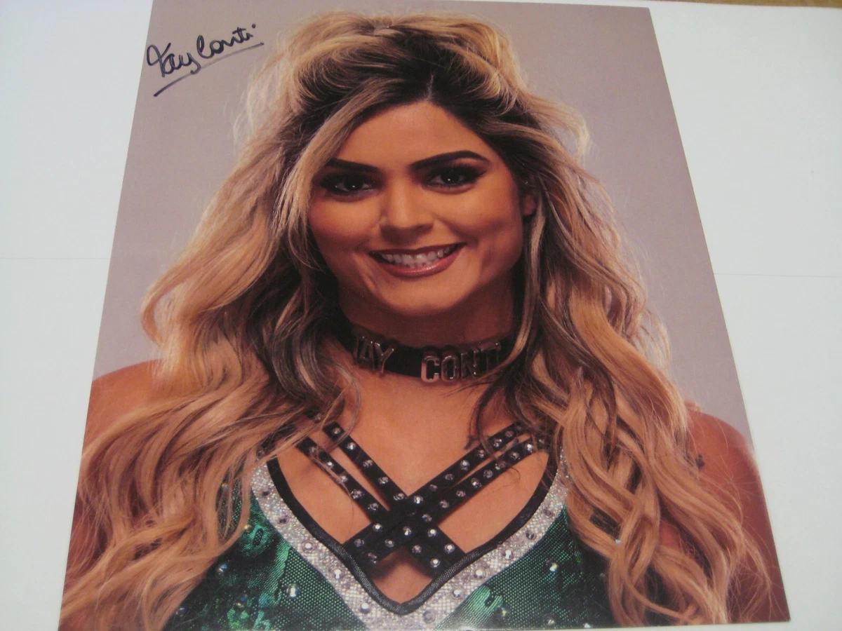 TAY CONTI 8x10 AEW Photo Photograph