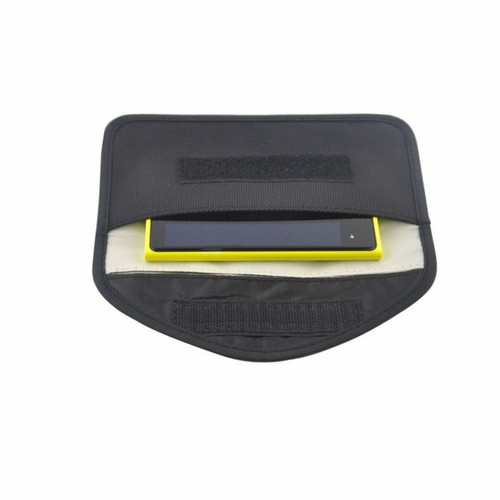 RF Signal Blocker 99% Anti-Radiation Shield Big Case Bag Pouch Cell Phone GPS - Zdjęcie 3 z 5