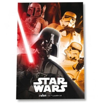 Disney Star Wars Decke Plaid 100x150cm aus Polar Fleece Blanket Kinder