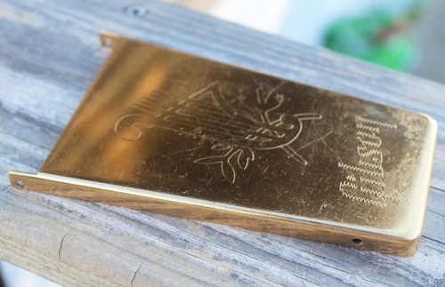 Vintage 1960's Gibson Long Maestro Lyre Vibrola Cover Gold SG Custom ES - Picture 3 of 6