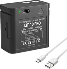 10500Mah Rechargeable LIT-10 Battery Compatible with SPYPOINT Cellular Trail Cam