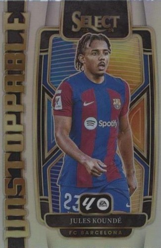 2024-25 Panini Select La Liga Barcelona Jules Kounde Terrace