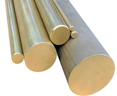 Messing Rund MS58 (CuZn39Pb3) Länge 500mm (50cm) Ø3mm-Ø100mm