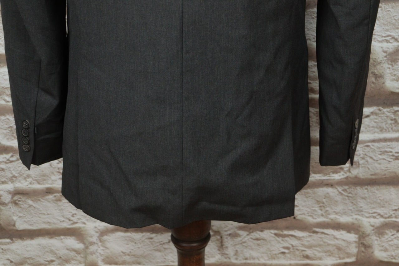 GIVENCHY Gray Wool Two Button Single Breast Blaze… - image 11