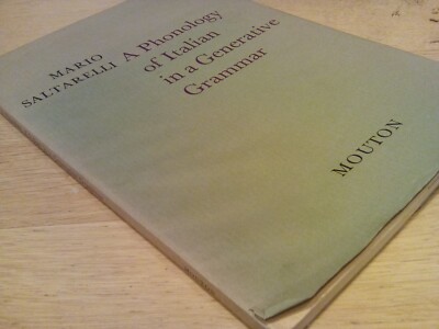 A Phonology of Italian in a Generative Grammar