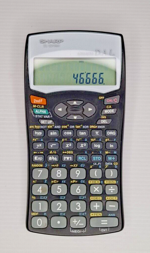 Sharp EL-531WH Scientific Calculator Advanced DAL - Picture 2 of 2