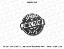 Genuine Junk Yard Parts Sticker 3 Inches - Hot Rod Chevy Ford Dodge Gmc Rat Rod
