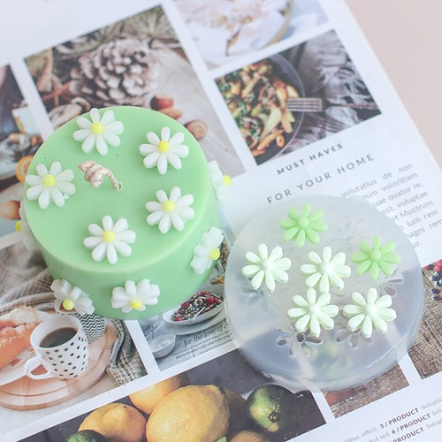 Sunflower silicone soap mold mini flower aromatherapy candle mold diy ecor'hw