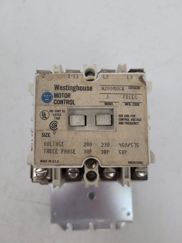 A200M0CW Westinghouse Size 0 Motor Starter 240V Coil - Next Day Option - Picture 2 of 8