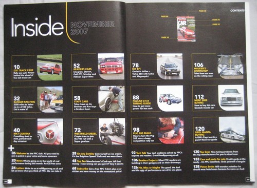 Practical Performance Car Magazine November 2007 Issue 43 - Picture 2 of 2