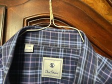 David Donahue Button Up Long Sleeve Shirt - Size Men's XXL NEW