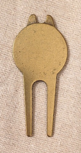 Vintage Reno Golf Divot Tool Brass - Picture 3 of 4