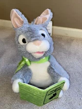 2017 Simply Genius Animated Plush Gray Bunny Reads Tales of Peter Rabbit WORKS!!