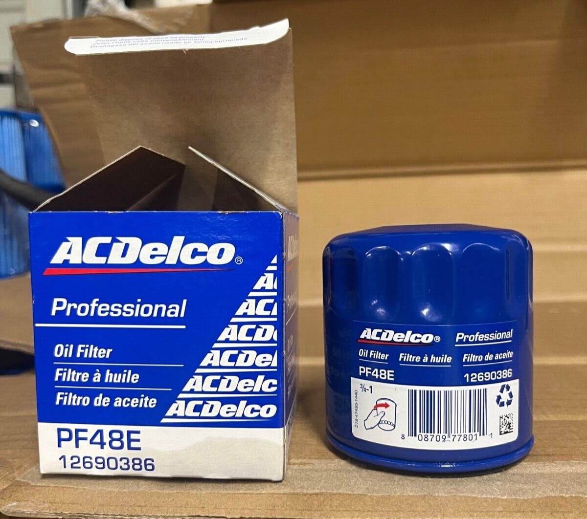 Engine Oil Filter ACDelco PF48E