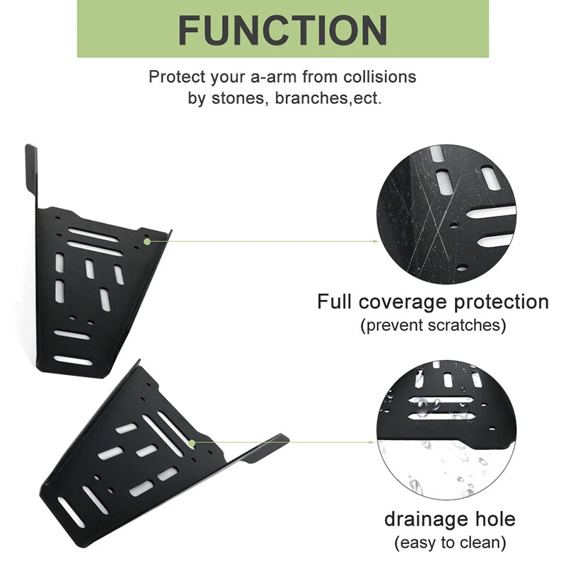 Compatível com 2014-2018 Polaris RZR 1000 XP 4.0 protetores de braço A dianteiros e inferiores de alumínio - Imagem 4 de 4